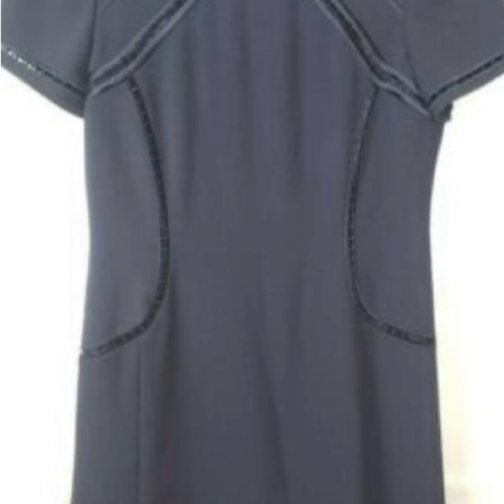 Alex Marie Navy Fitted Career Dress